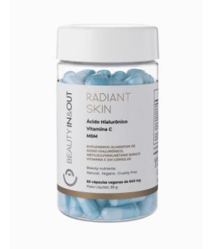 Vitamina Radiant Skin Vegana 60 cápsulas - Elemento Mineral