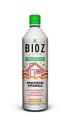 Limpador Multiuso Pitanga Natural e Vegano 600ml - Bioz Green