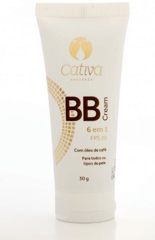 BB Cream 6 Em 1 Fps 20 Cor 1 30g - Cativa