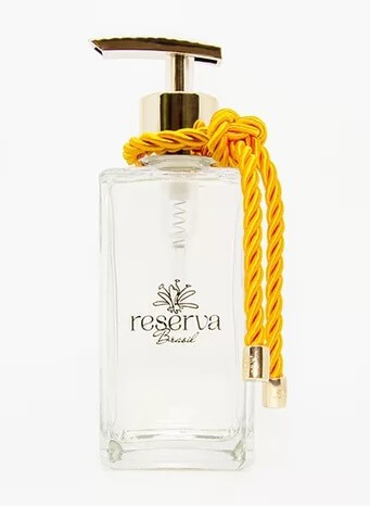 Sabonete Liquido Orquidea Negra e Flor de Laranjeira 260ml Frasco Vidro - Reserva Brasil