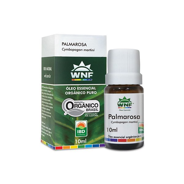 Oleo Essencial de Palmarosa 10ml - WNF