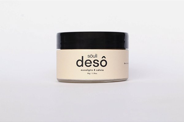 Desodorante em Pasta com Espatula de Bambu- Souli
