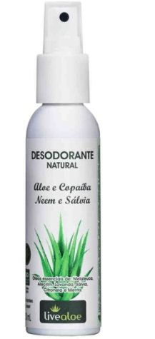 Desodorante Natural Aloe Copaiba - LiveAloe
