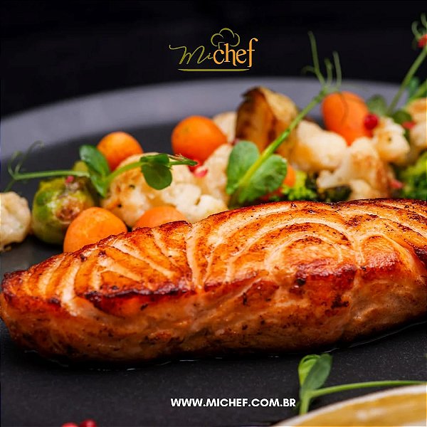 Salmão com ervas + Mix de legumes (270g)