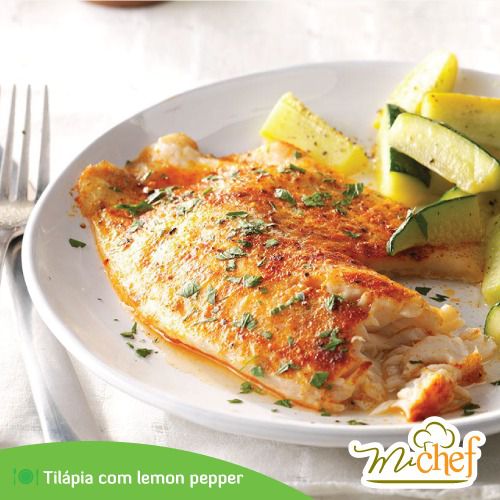 Tilápia com Lemon Pepper (120g)