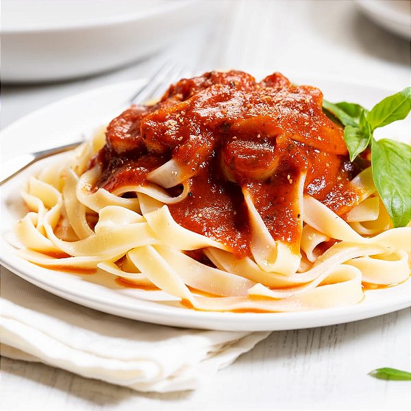 Fettuccine ao alho e óleo + Molho Pomodoro (280g)