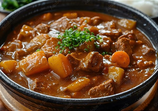 Carne com batatas ao molho (150g)