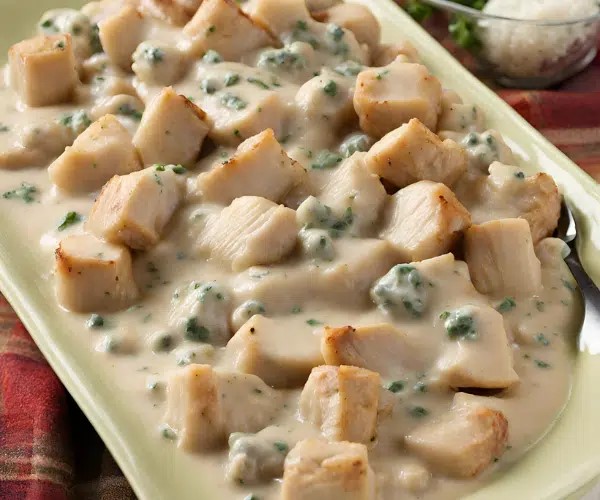 Frango ao molho Gorgonzola (150g)