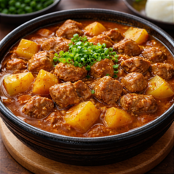 Carne com Batatas | Porção Família 750 g