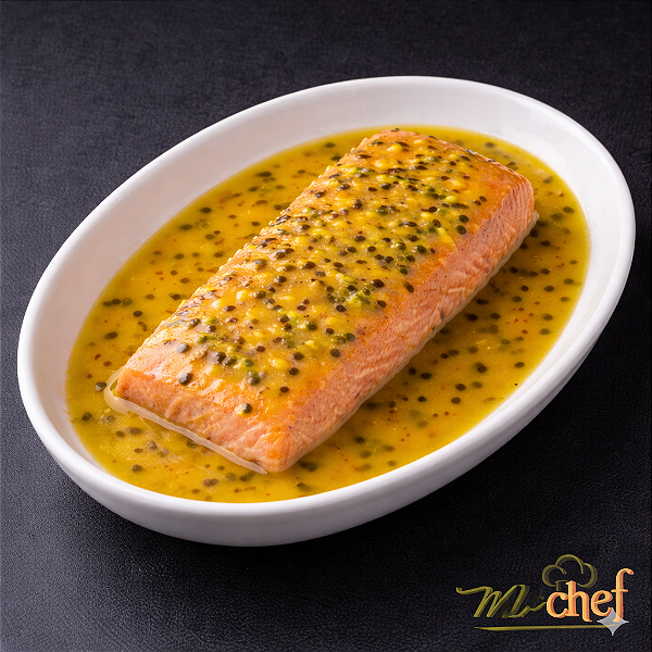 Salmão ao Molho de Maracujá | Porção Família 750g