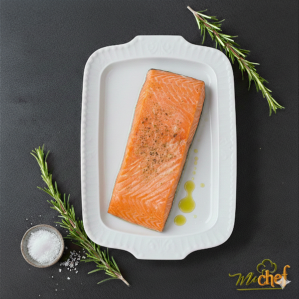 Salmão com Ervas Finas | Porção Família 750g | Embalado a vácuo