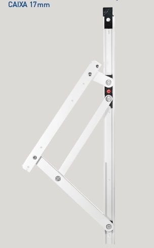 BRAÇO FACHADA PELE DE VIDRO LINHA( PVI)-(PVII)-(CITTA)-(HYDRO)-(SHADOW)-(ATLANTA)-(SIMILARES)-PAR