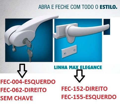 FECHO MAX-AR PELE DE VIDRO- (PVI)-(PVII)-(HYDRO)-(SHADOW)-(ATLANTA)-(SIMILIAR) UNIDADE