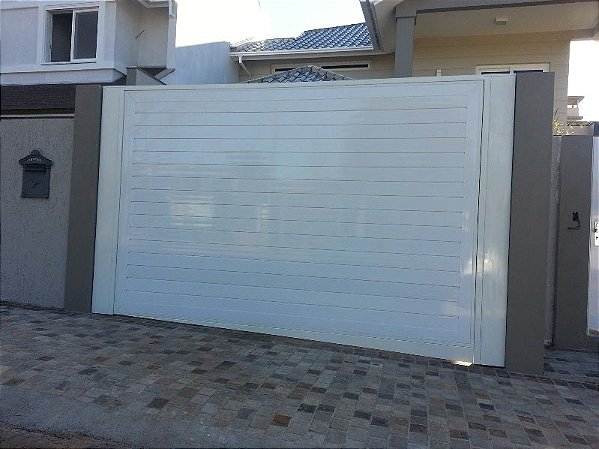 KIT PORTÃO BASCULANTE DE ALUMINIO -CABOS-ROLDANAS(ASA ALUMINIO)