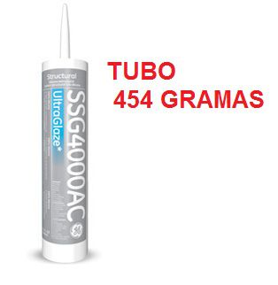 SILICONE ESTRUTURAL MONOCOMPONENTE COLAGEM PELE DE VIDRO TUBO 454 GRAMAS