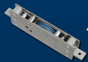 ROL-STRONG 2  ROLDANA ACO INOX  1 ROLAMENTO  P/ FOLHAS ATE 100 KG