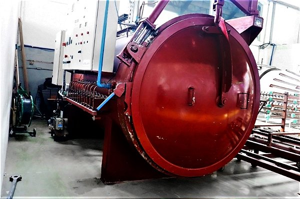 Autoclave para vidros laminados