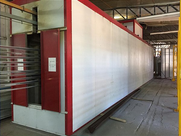 VENDE-SE LINHA DE PINTURA DE PERFIL DE ALUMINIO E TELHAS