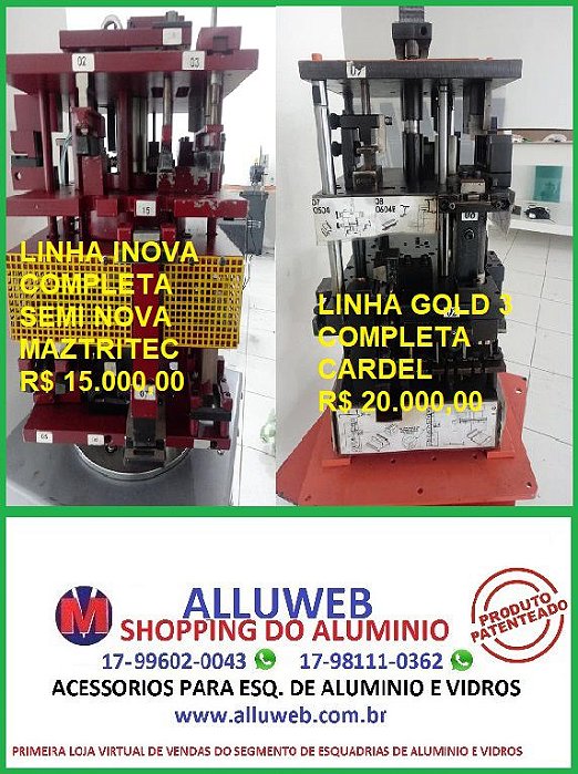 COMBO DUAS PRENSA INOVA E GOLD 3 SEMI-NOVAS