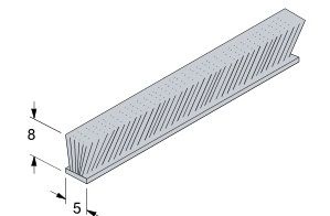 FIT-212-ESCOVA DE VEDACAO 5 X 8 (ROLO 50MTS)