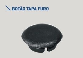 NYL-042-BOTAO TAMPA FURO 3/8" - PCT 100 PECAS