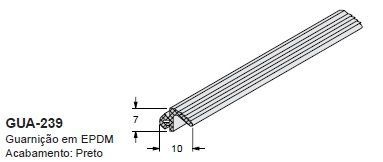 GUA-239-GUARNICAO EPDM P/ MARCO(ROLO 50 MTS)