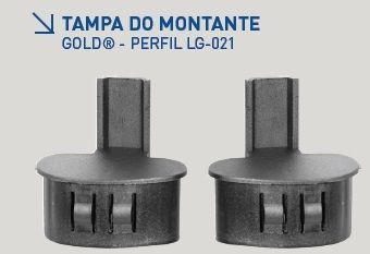 NYL-400-TAMPA DE TOPO P/ LG 021 NYLON  - LG(PAR)