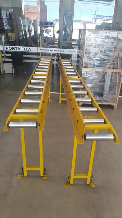 MESA ENTRADA E SAIDA DE PERFIL(PANTOGRAFO E SERRA) 4,00 ML COMPRIMENTO