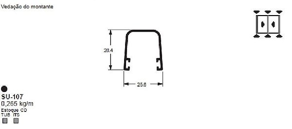 SU-107(ALS-107) 1,59 KG BARRA 6,00 ML LS