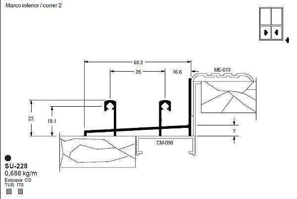 SU-228(ALS-228) 4,12 KG BARRA 6,00 ML LS