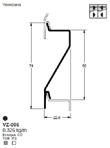 VZ-006 1,95 KG BARRA 6,00 ML LS