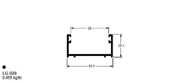 LG-028(32-028) 2,73 KG BARRA 6,00 ML LG