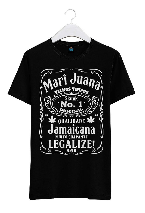 Camiseta Estampada Marijuana