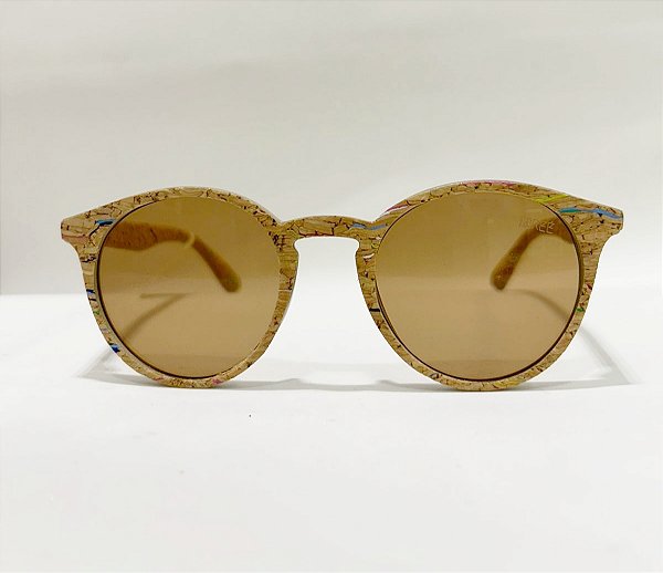 Óculos Gold summer cortiça