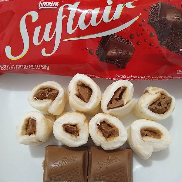 1/2 kg Tradicional com recheio de suflair com 75 balas