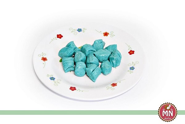 Kg da bala de coco Tradicional Azul Turquesa da Ariel ou Frozen fever