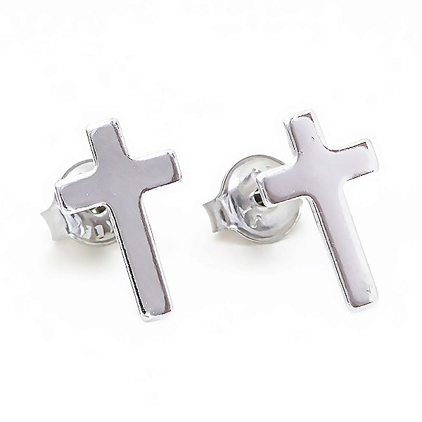 Brinco em Aço Cirúrgico 316l 12x8mm