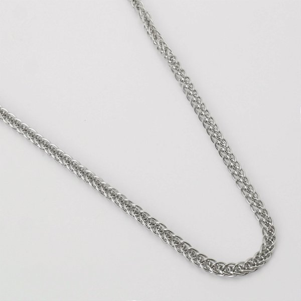 Corrente Em Aço 316l Peruana Espiga 4mmx45cm