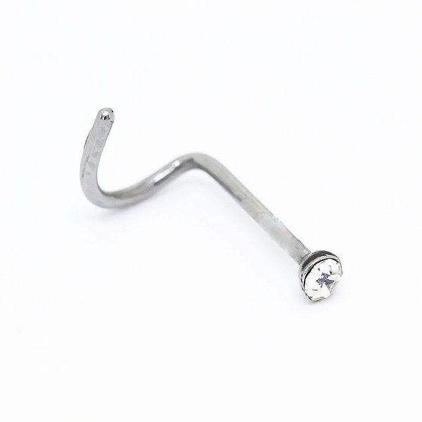 Piercing Nostril Ponto de Luz em Aço Inoxidável