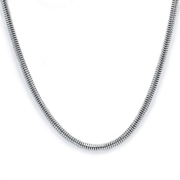 Corrente Em Aço 316l Rabo De Rato 2,5mmx55cm