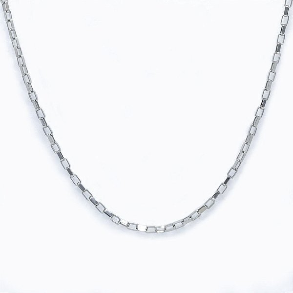 Corrente Em Aço 316l Elo Quadrado 3mmx70cm