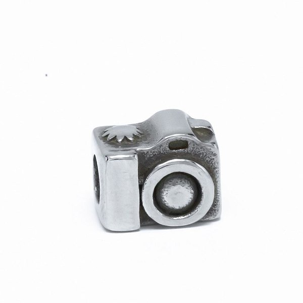 Charm em Aço Inoxidável Câmera Fotográfica