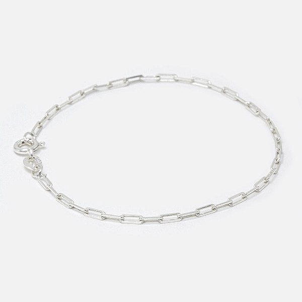 Pulseira Em Prata Cartier 1,75mmx21cm