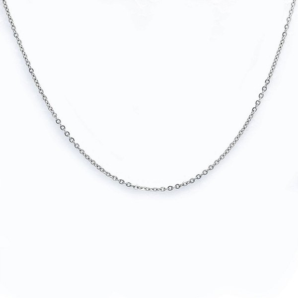 Corrente Em Aço 316l Elo Cadeado 2mmx45cm