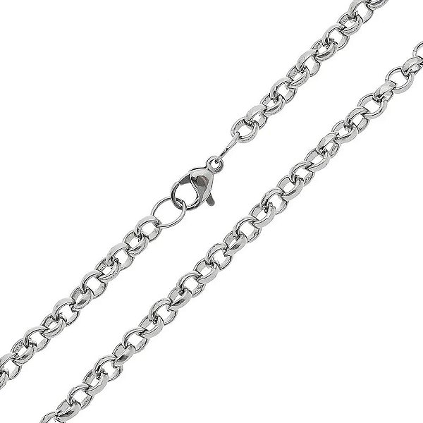 Corrente Em Aço 316l Elo Português 3mmx70cm