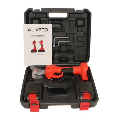Tesoura de Poda Elétrica à Bateria 21V - 25mm