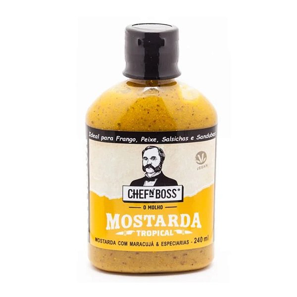 Mostarda Tropical com Maracujá 240ml