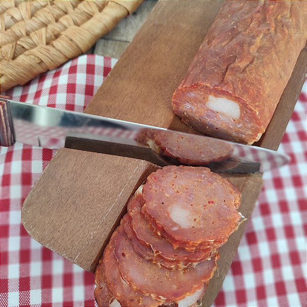 PEPPERONI ARTESANAL DEFUMADO FATIADO 500G