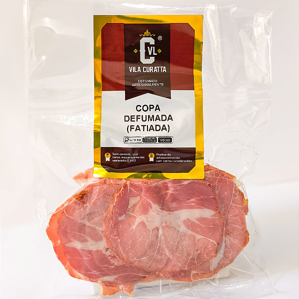COPA ARTESANAL DEFUMADA FATIADA 500G