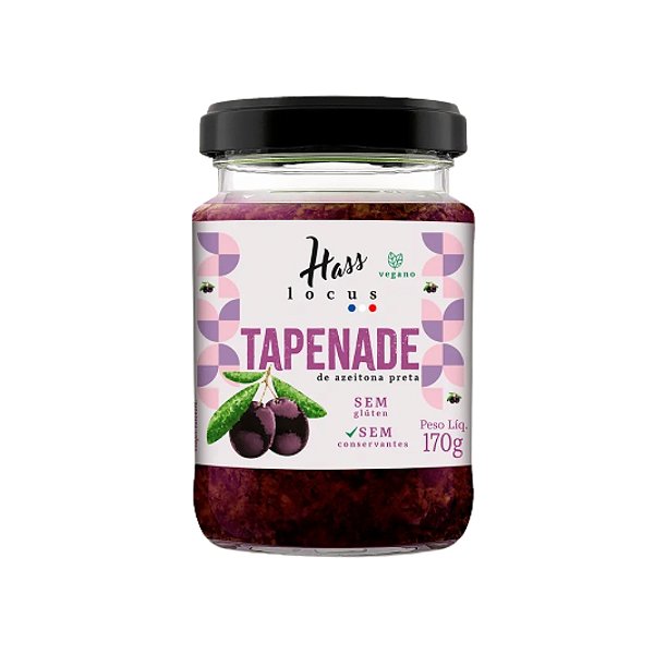 TAPENADE AZEITONA PRETA 170g